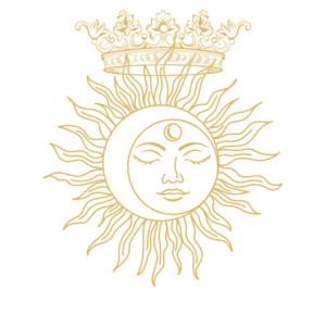 Logo sun and crown